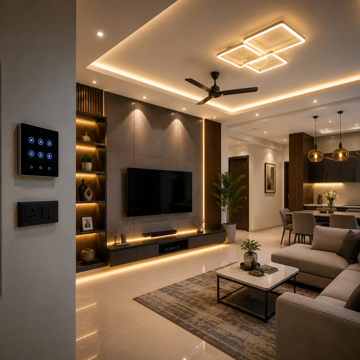 Interior Electrical and Lighting